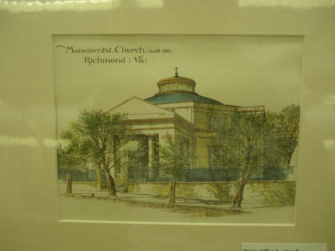 Monumental Church , Richmond, VA, 1900, unknown
