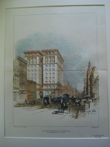 Alvinza Hayward Building, San Francisco, CA, 1901, G.W. Percy & Willis Polk