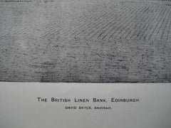British Linen Bank , Edinburgh, Scotland, UK, 1898, David Bryce
