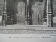 South Transept Door, Church of St. Martin , Alost, Belgium, EUR, 1892, Unknown