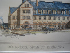 Union Passenger Station , Ogden, UT, 1886, Van Brunt & Howe