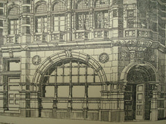 City Bank , Ludgate Hill, London, England, UK, 1891, T. E. Collcutt