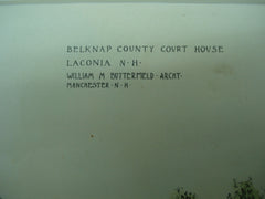 Belknap County Court House , Laconia, NH, 1893, William M. Butterfield