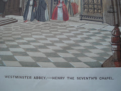 Henry the Seventh's Chapel: Westminster Abbey , London, England, UK, 1845, Unknown