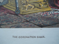 Coronation Chair [King Edward's Chair]: Westminster Abbey , London, England, UK, 1845, Unknown