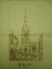 All Saints Church, Stamford, Lincolnshire, England, UK, 1888, Unknown