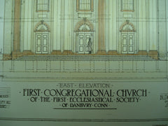 First Congregational Church , Danbury, CT, 1909, Howells & Stokes