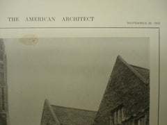 Graduate College and Cleveland Memorial Tower at Princeton University , Princeton, NJ, 1913, Cram, Goodhue & Ferguson