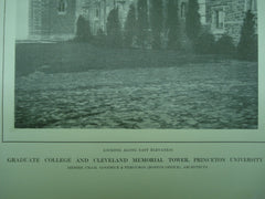 Graduate College and Cleveland Memorial Tower at Princeton University , Princeton, NJ, 1913, Cram, Goodhue & Ferguson