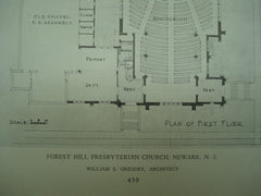 Forest Hill Presbyterian Church , Newark, NJ, 1926, William S. Gregory