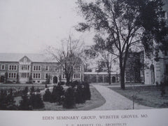 Eden Seminary Group, Webster Grove, MO, 1926, T.P. Barnett Co.