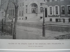 Athletic Club of the Schuylkill Navy, Philadelphia, PA, 1891, Willis G. Hale