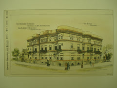 Buehler Terrace for John Buehler, 1898, Wm. S. Joy & F. T. Barcroft