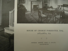 House of George Forrester, Esq., Atlanta, GA, 1916, Hentz, Reid & Adler