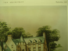 House of Mr. Donald H. Mace , Montclair, NJ, 1927, Clifford C. Wendehack
