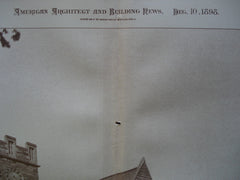 Stack Building: Princeton University, Princeton, NJ, 1898, William A. Potter