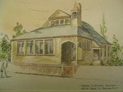 Trinity Church Chapel, Newark, NJ, 1885, Charles A. Gifford