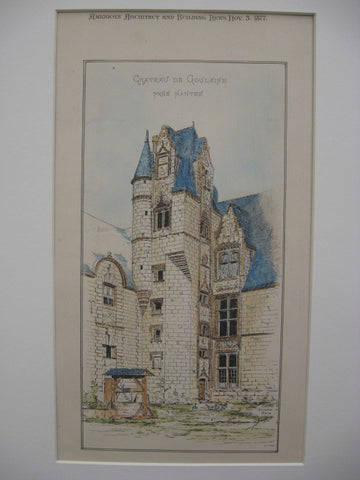 Chateau de Goulaine, Nantes, France, EUR, 1877
