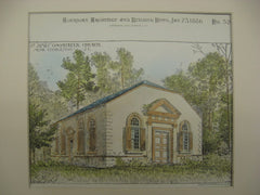 St. James' Church, Goose Creek, SC, 1886, D. A. Gregg