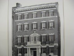House of C. W. Richardson, Washington, DC, 1904, Marsh and Peters