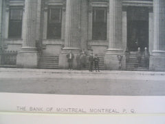 The Bank of Montreal, Montreal, Quebec, CAN, 1888, Unknown