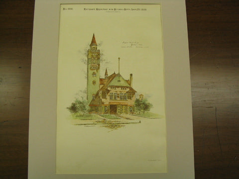 Engine House No. 15, Detroit, MI, 1888, Donaldson & Meier