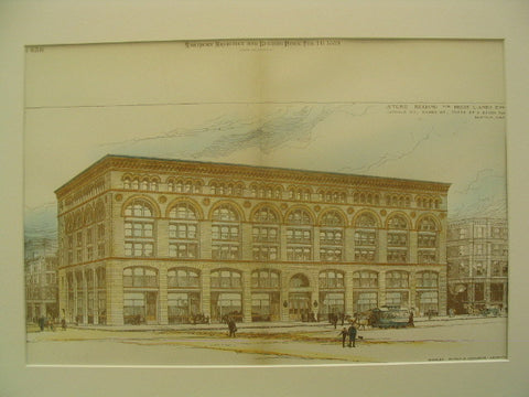 Ames Store Building, Boston, MA, 1889, Shepley, Rutan and Coolidge