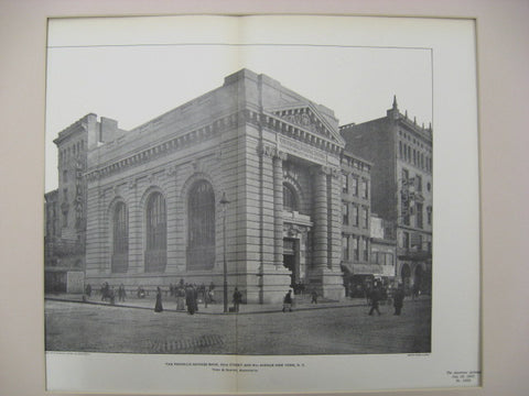 Franklin Savings Bank, New York, NY, 1901, York and Sawyer