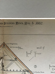 Presbyterian Church, South Orange, NJ, Rossiter & Wright, Original Plan