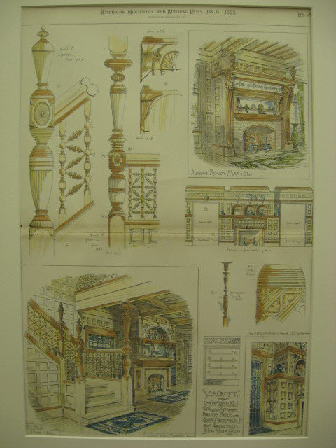 Seacroft Details, Seabright, NJ, 1883, Bruce Price and Geo. A. Freeman