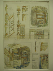 Seacroft Details, Seabright, NJ, 1883, Bruce Price and Geo. A. Freeman