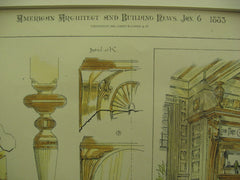Seacroft Details, Seabright, NJ, 1883, Bruce Price and Geo. A. Freeman