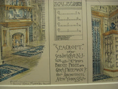 Seacroft Details, Seabright, NJ, 1883, Bruce Price and Geo. A. Freeman