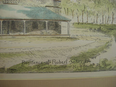 Residence of Robert Seney, Bernardsville, NJ, 1882, Lamb and Rich