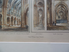 Cathedral of All Saints, Albany, NY 1883. Original Plan. Robert W. Gibson.