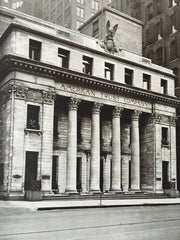 American Trust Bank Building, St. Louis, MO, 1919, Lithograph. T.P. Barnett Co.