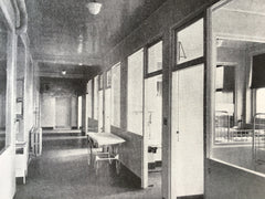 Children's Hospital, St. Louis, MO, 1916, Lithograph. Mauran, Russell