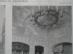 Russell Sage Foundation Building, Interior, New York NY, 1915. Grosvenor Atterbury