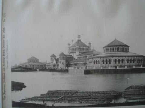 Fisheries Building, World's Columbian Exhibition in Chicago IL, 1892. Henry Ives Cobb