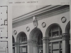 Building for Eastman Kodak Co., in San Francisco CA, 1913. Bliss & Faville. Lithograph