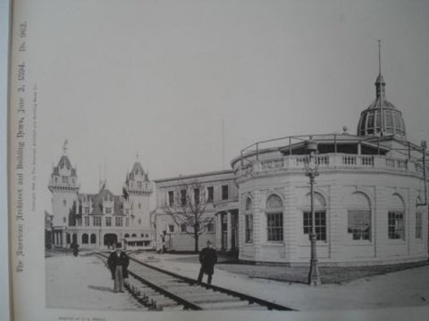 Indiana State Building, World's Columbian Exhibition, Chicago IL, 1894. Henry Ives Cobb, Charles B. Atwood