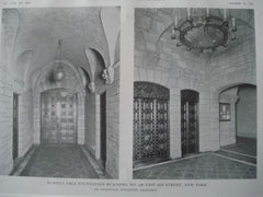 Russell Sage Foundation Building, Interior, New York NY, 1915. Grosvenor Atterbury