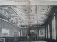 P. & O. Steam Navigation Company's Offices, London, England, 1896. T. E. Collcutt