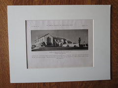 James Shultz, Esq. House, Los Angeles, CA, Harwood Hewitt, 1923, Lithograph