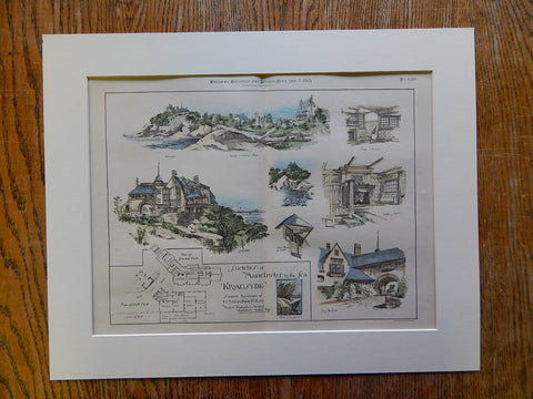 Kragsyde, G Nixon Black, Manchester by the Sea, MA, 1885, Peabody & Stearns