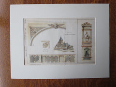 Holyoke Opera House, Holyoke, MA, 1879, Original Plan. C.S. Luce, Architect