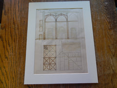 Spanish Government Pavilion, R. Guastavino, Architect, 1893, Original Plan.