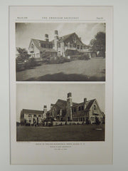 House of Walter Rothschild, White Plains, NY, 1928, Lithograph