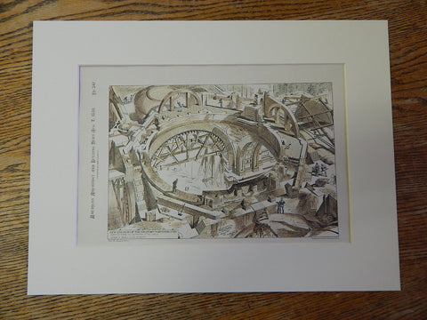 New Church of the Oratory, South Kensington, UK, 1880, Original Plan