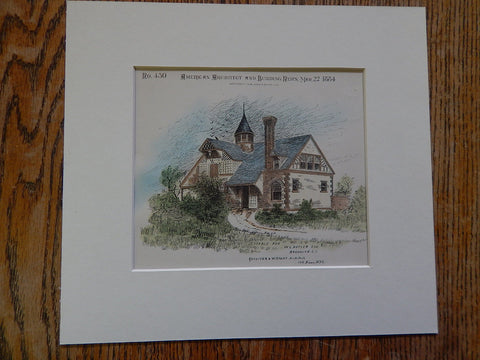 Stable, W L Butler, Brooklyn, Long Island, NY, 1884, Rossiter & Wright, Original